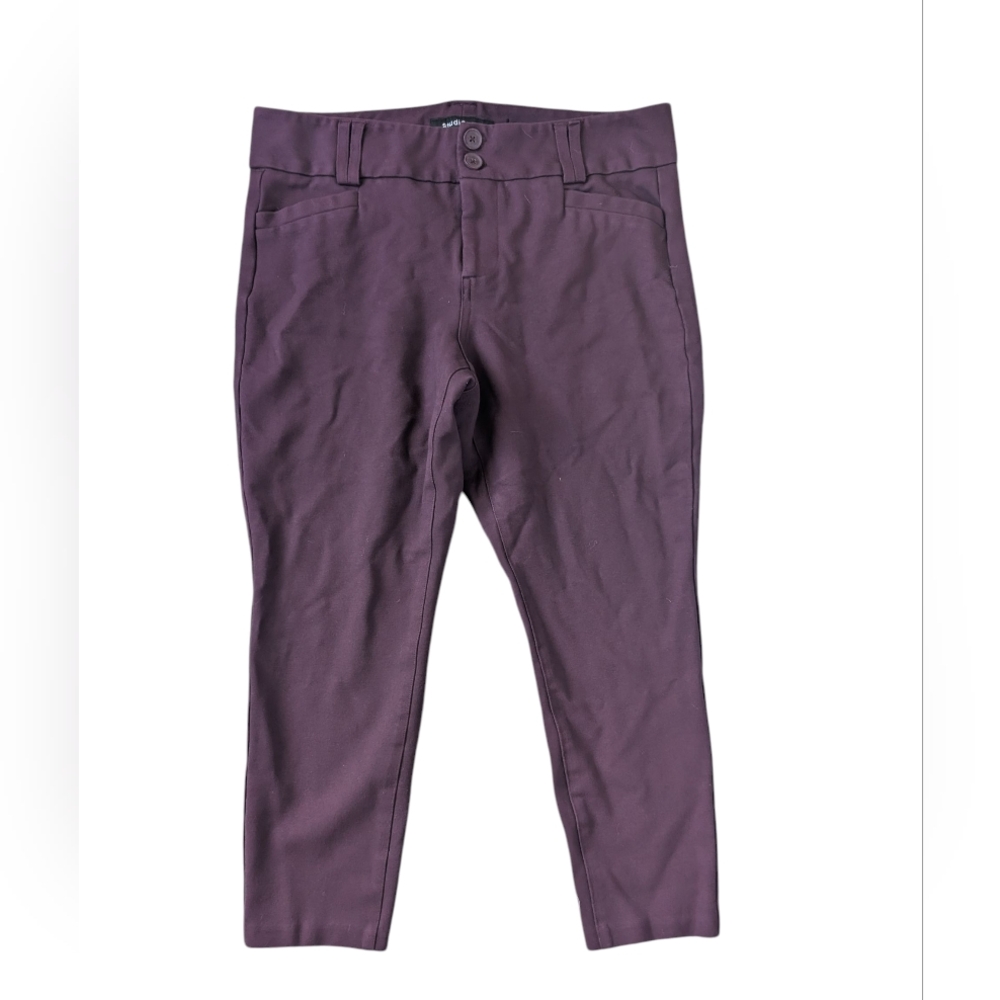 Torrid Studio Purple Plum Ponte Ankle Slacks Sz.16R